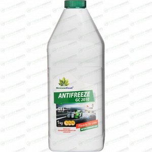 Антифриз GreenCool Antifreeze GC2010, G11, зелёный, -40°C, 1кг, арт. 791951
