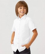 Рубашка с коротким рукавом белая Button Blue