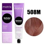 Матрикс, Matrix краска для волос СоКолор 508M светлый блондин мокка - 508.8