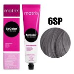 Матрикс краска для волос Соколор 6SP темный блондин серебристый жемчужный 90 мл