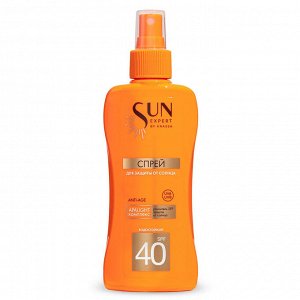 KRASSA SUN EXPERT Спрей SPF-40 для защиты от солнца 180мл