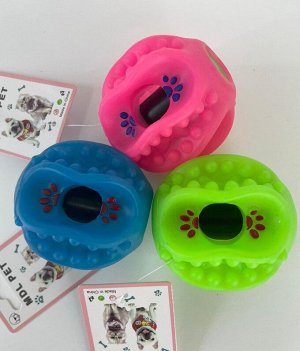 Игрушка для собак мяч пищалка