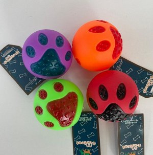 Игрушка для собак мяч пищалка