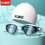 Набор: очки и шапочка для плавания