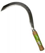 Серп 12&quot; (34см) с деревянной ручкой