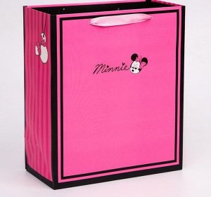 Пакет ламинат вертикальный "Minnie", Минни Маус, 23х27х11,5см