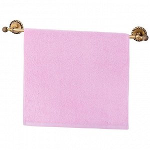 Полотенце махровое 50*90 см розовое,100% х\б