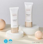Атоми Абсолют Солнцезащитная Эссенция SPF50+. 40 мл. Увлажняющая, с эффектом макияжа, оч крутая ) с сильной защитой.