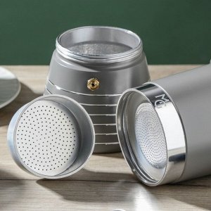 Кофеварка гейзерная Magistro Moka, на 6 чашек, 300 мл