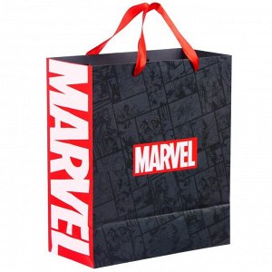 MARVEL Пакет подарочный, 23х27х11 см, упаковка, Мстители