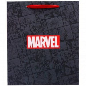 MARVEL Пакет подарочный, 23х27х11 см, упаковка, Мстители