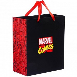 Пакет ламинированный вертикальный, 23 х 27 х 11 см "Comics", Мстители