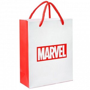 Пакет ламинированный вертикальный, 12 х 15 х 5,5 см "Marvel", Мстители