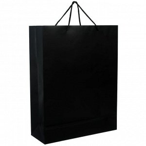 Пакет ламинированный вертикальный, 31 х 40 х 11,5 см "Подарок для тебя", чёрный, Минни Маус