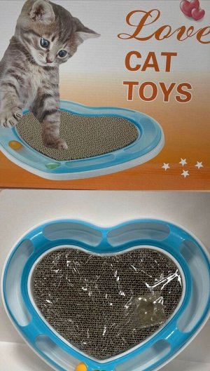 Для котика игрушка с когтеточкой