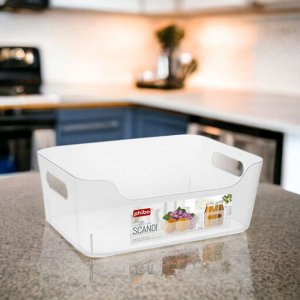 КОРЗИНКА для хранения УНИВЕРСАЛЬНАЯ "SCANDI", 240Х170Х90 ММ, 3,1Л
