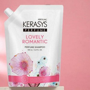 KeraSys Шампунь для волос парфюмированный Романтик (запаска) / Perfume Shampoo Lovely &amp; Romantic, 500 мл