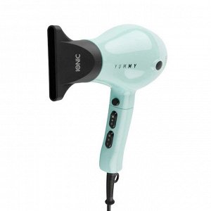 Dewal Beauty Фен для волос / Yummy Aqua HD1000-Aqua, 2000 Вт, зеленый