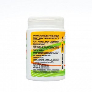 Магний В6 жевательный с натуральной смородиной, 100 таблеток по 500 мг
