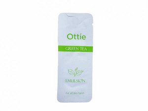 Ottie Пробник Эмульсия с экстрактом зеленого чая Green Tea emulsion