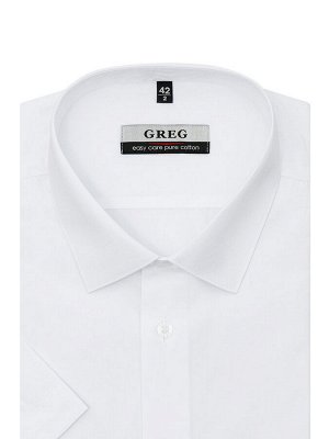 Сорочка мужская короткий рукав GREG 100/101/8241