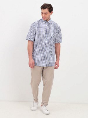 Сорочка мужская короткий рукав GREG 235/201/8951/1p