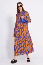 Платье / EOLA 2431 оранжевый_василек