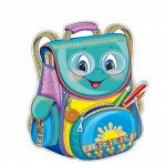 ПЛАКАТ вырубка Школьный портфель А3 Ф-13776