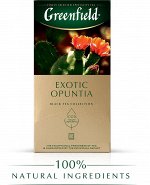 Чай Гринфилд Экзотик Опунция 25пак