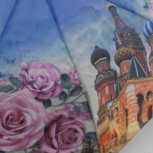Зонт женский "Города мира Москва"
