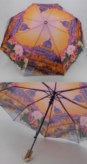 Зонт женский "Города мира Рим"