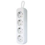 Электроудлинитель Defender E418 white (4 розетки; 1,8 м) с заземл. 99225