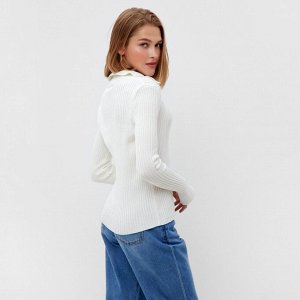 Джемпер женский MINAKU: Knitwear collection цвет белый