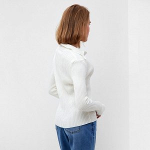 Джемпер женский MINAKU: Knitwear collection цвет белый