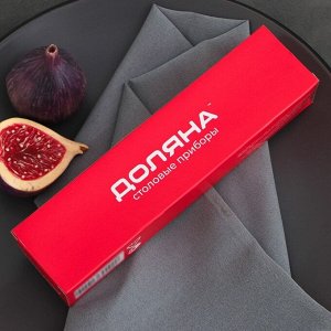 FoodVibes Ложка столовая из нержавеющей стали Доляна «Моджо», длина 18,9 см, толщина 1,8 мм