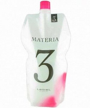 Оксид 3% для смешивания с краской Materia 1000 мл Лейбл / Lebel