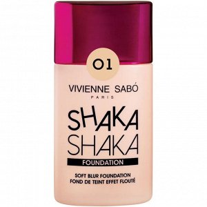 VIVIENNE SABO тональный крем Shakefoundation натур блюр эфф 01 св беж