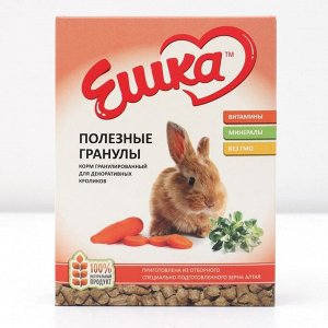 Корм гранулированный «Ешка» для декоративных кроликов, полезные гранулы, 400 г