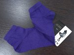 Носки женские хлопковые демисезон цвет Темно-сиреневый (Юстатекс)