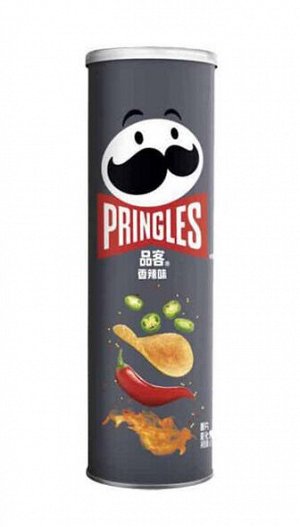 PRINGLES Острый картофель 110 гр., 1/20 шт