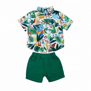 Комплект для мальчика (рубашка и шорты) арт.OP1662