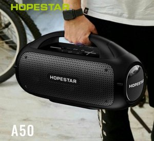 Портативная колонка + микрофон Hopestar Bass Boost Wireless Speaker A50 80W