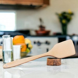 Лопатка кухонная деревянная, 33 см