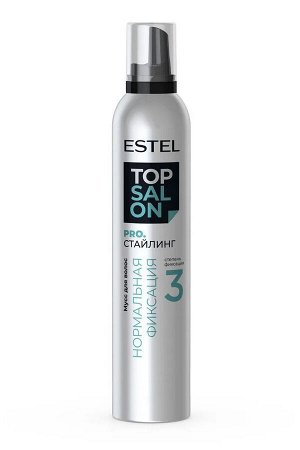 ETS/M3/350 Мусс для волос ESTEL TOP SALON PRO.СТАЙЛИНГ нормальная фиксация (350 мл)