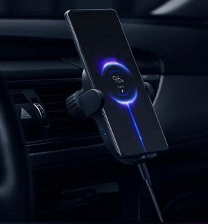 Держатель автомобильный с беспроводной зарядкой Xiaomi 30W (W03ZM)