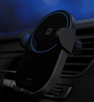 Держатель автомобильный с беспроводной зарядкой Xiaomi 30W (W03ZM)