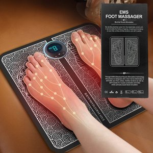 Массажный миостимулятор для стоп EMS Foot Massager