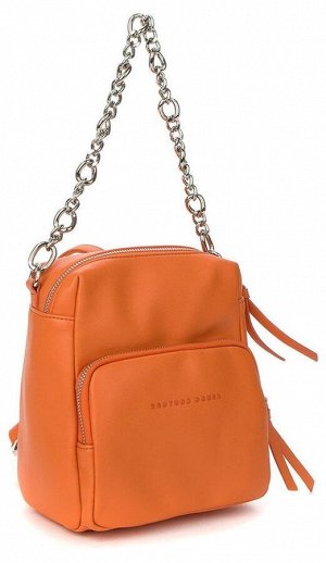 337104/39-04 оранжевый иск.кожа женские рюкзак (В-Л 2023)