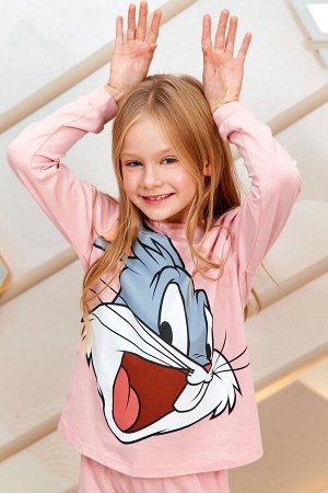 Натали Пижама д/дев Juno AW21GJ540 Looney Tunes розовый