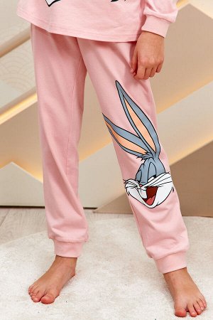 Натали Пижама д/дев Juno AW21GJ540 Looney Tunes розовый